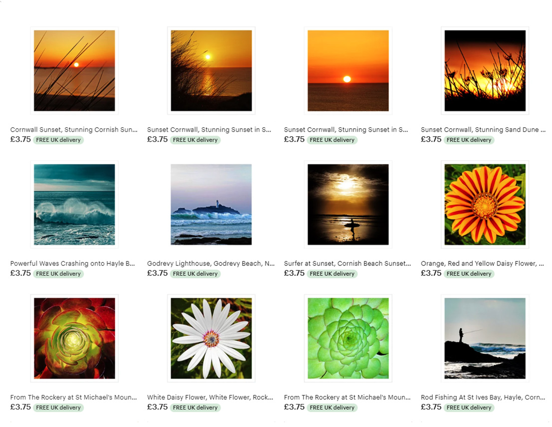 Sammy Southall Designs Etsy shop