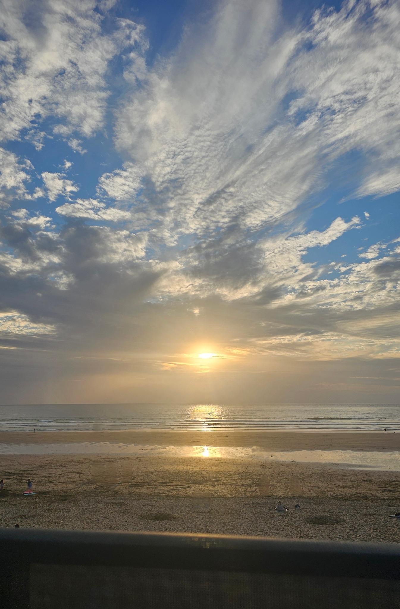 Sunset on Fistral beach x