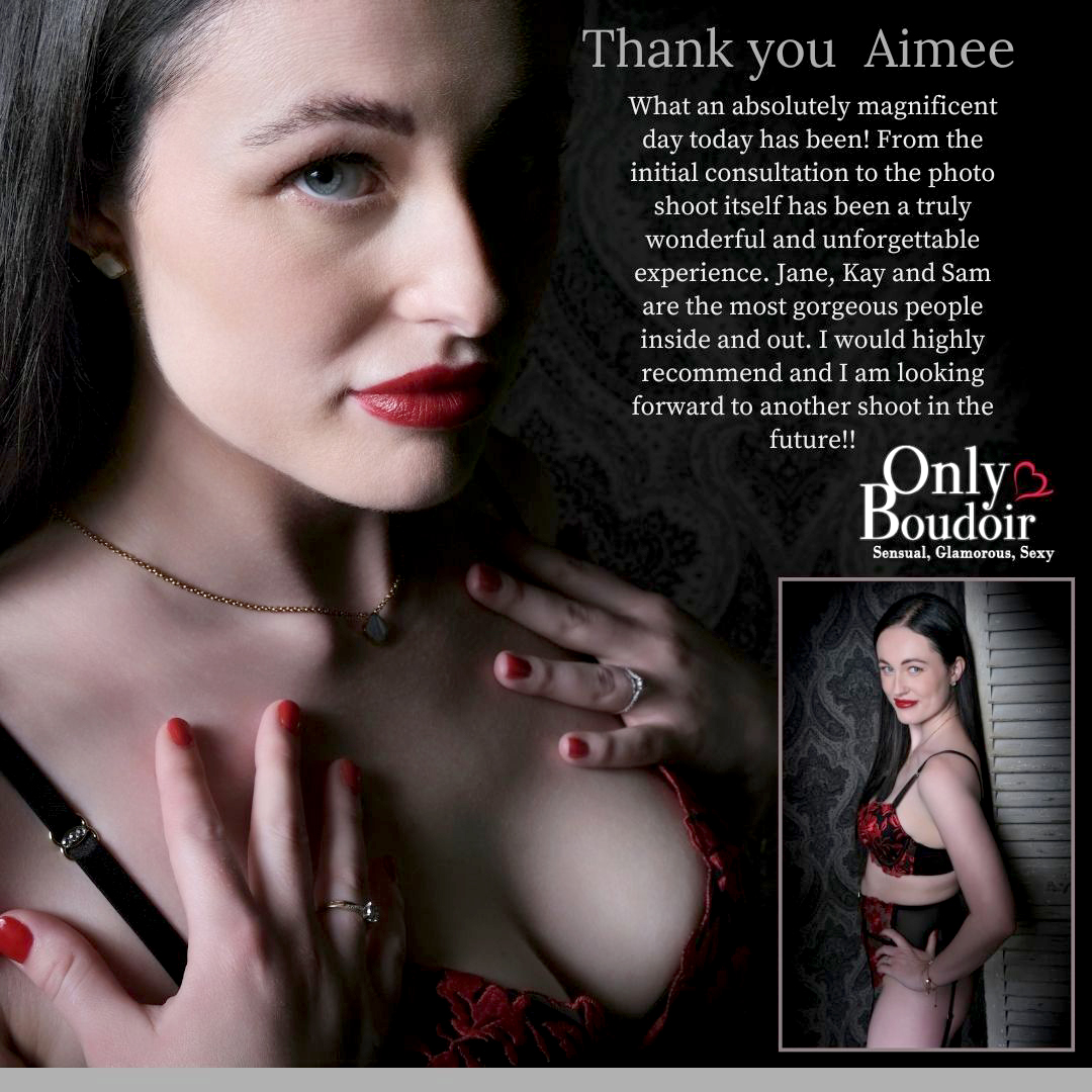Wow we never take for granted the beautiful things people say about us and how the time in the studio has impacted their lives in the best way possible.
We want you to be seen - to allow yourself the moment to really show yourself some love and to be able to say without a matter of doubt –
I love me
I am worthy of gorgeousness and fabulousness
I deserve to feel this way....
Thank you Aimee xxxxxxxxxxx
Brides-to-be, or anyone looking for a confidence-boosting, empowering experience — maybe it’s your moment too. ✨
If you’d love to find out more, just drop me a message or
WhatsApp me on 07967 716713.
#bridalboudoirphotos #WorcestershirePhotographer #bridalboudoirsession #BoudoirForEveryBody #BoudoirEmpowerment #bridalboudoirshoot #ConfidentAndBeautiful #giftvoucherideas #ConfidenceBoost #makeoverphotoshoot #makeupbykaylouise #BoudoirPhotography #sammysouthallphotography